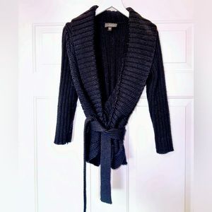 Bebe Black Sweater Wrap